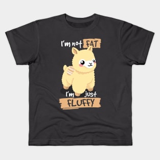 Fluffy alpaca Kids T-Shirt